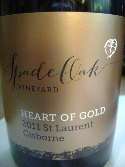 橡木园金子之心圣罗兰干红Spade Oak Heart of Gold St Laurent