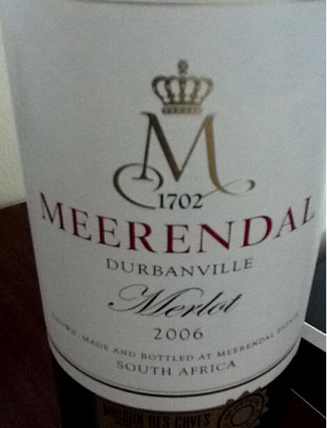 米瑞黛梅洛干红Meerendal Merlot