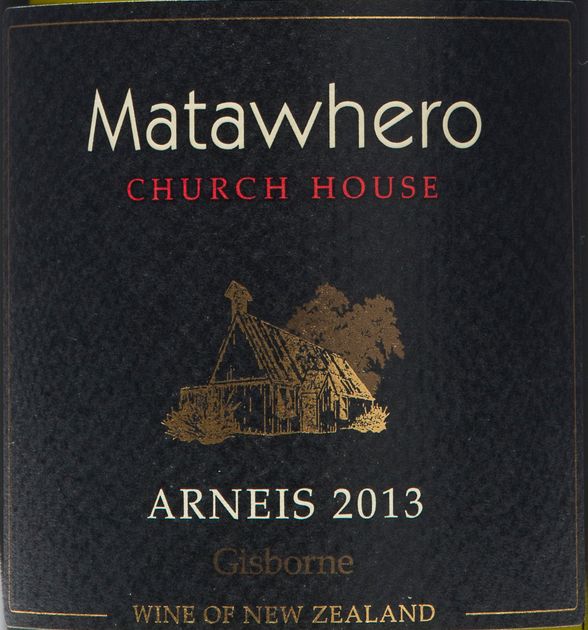 玛塔维洛教堂阿内斯干白Matawhero Church House Arneis