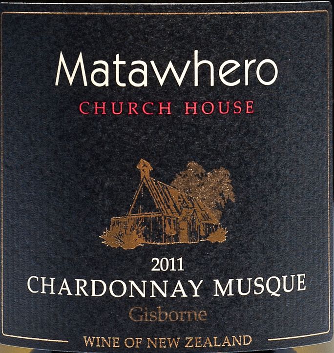 玛塔维洛教堂默斯彻霞多丽干白Matawhero Church House Chardonnay Musque