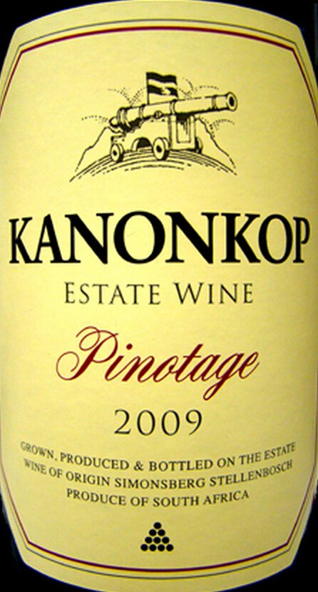 炮鸣之地皮诺塔吉干红Kanonkop Pinotage