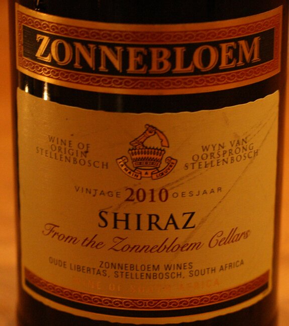 诺堡设拉子干红Zonnebloem Shiraz