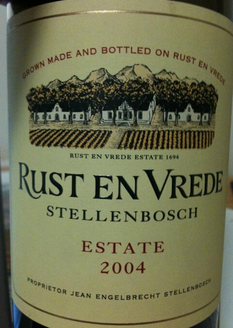 瑞斯德路干红Rust en Vrede Estate Red