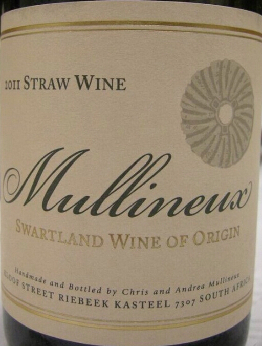 马利诺斯特劳干白Mullineux Straw Wine