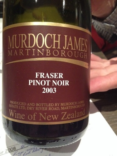 默多克弗雷泽黑皮诺干红Murdoch James Fraser Pinot Noir