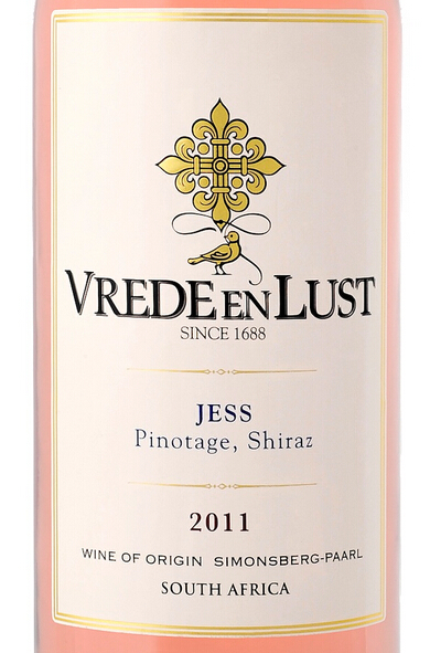 寻迹罗达杰斯桃红Vrede en Lust Jess Dry Rose