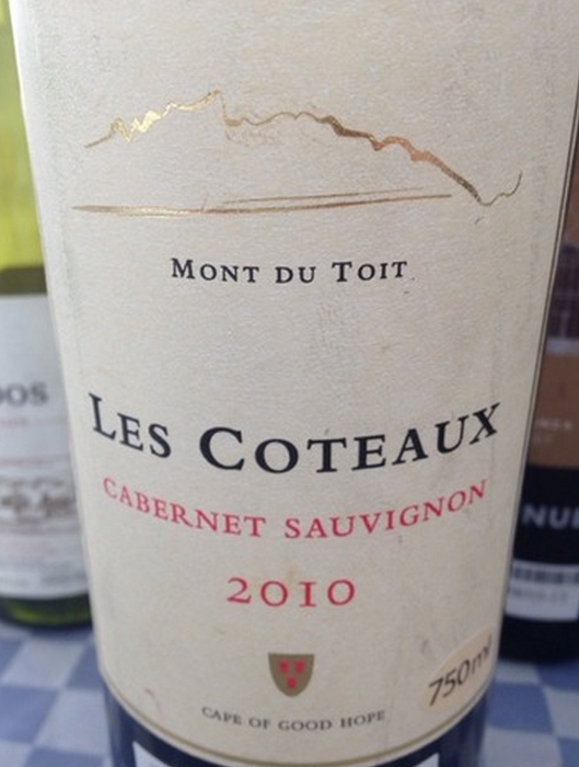 杜伊特莱斯赤霞珠干红Mont du Toit Les Coteaux Cabernet Sauvignon