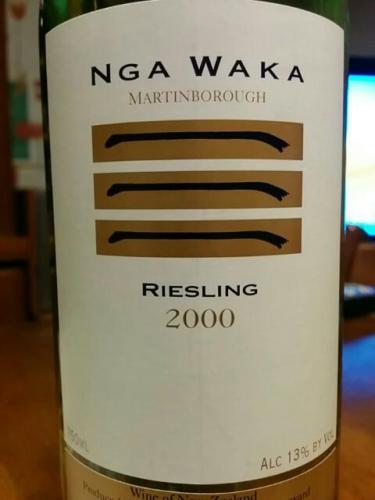 恩哇咔雷司令干白Nga Waka Riesling