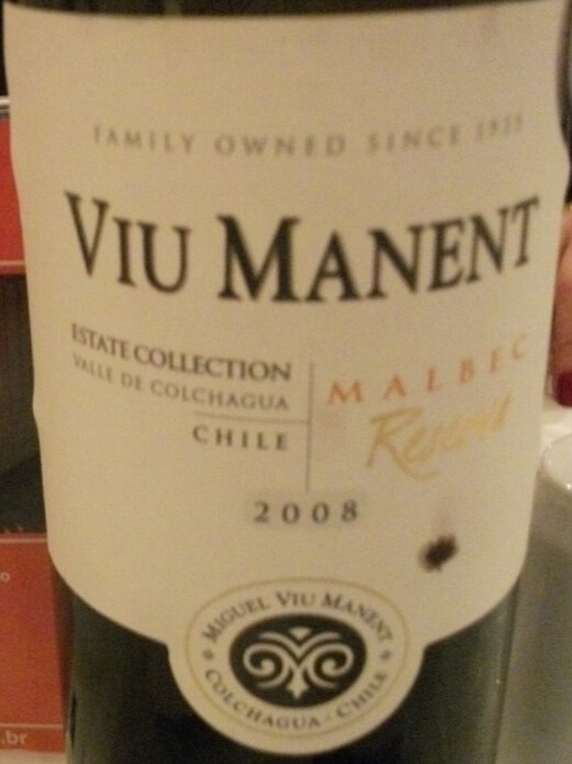 威玛庄园典藏马尔贝克干红Viu Manent Estate Collection Reserva Malbec