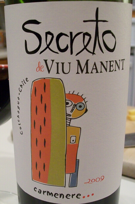 威玛秘藏佳美娜干红Viu Manent Secreto Carmenere