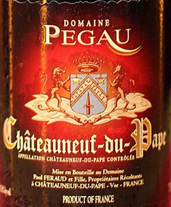 佩高卡珀特酿干红Domaine du Pegau Cuvee Da Capo