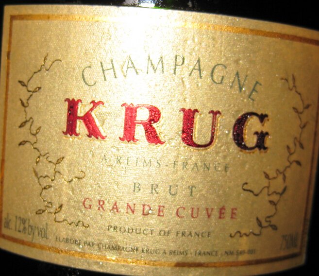 库克陈年香槟Champagne Krug Grande Cuvee