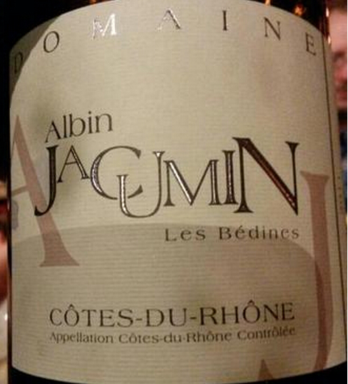 阿尔宾贝丁尼斯干红Domaine Albin Jacumin 'Les Bedines'