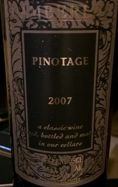 坎布里皮诺塔吉干红Camberley Pinotage