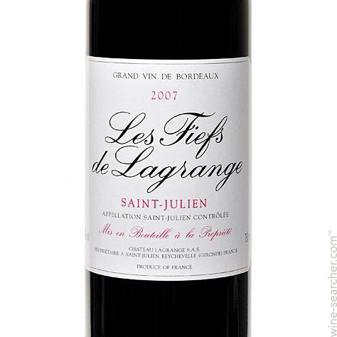 拉格喜酒庄副牌干红Les Fiefs de Lagrange