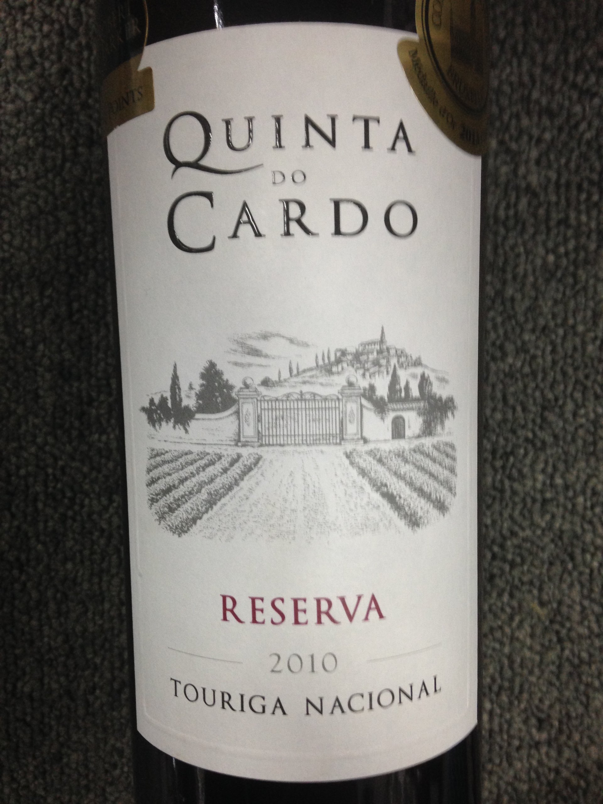 凯都珍藏干红Quinta do Cardo Touriga Nacional Reserva