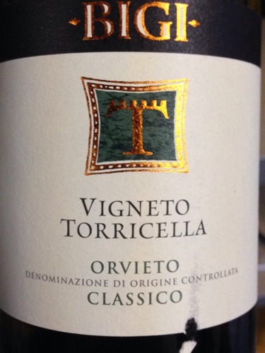 比其托里切拉园奥维多经典混酿干白Bigi Vigneto Torricella Orvieto Classico