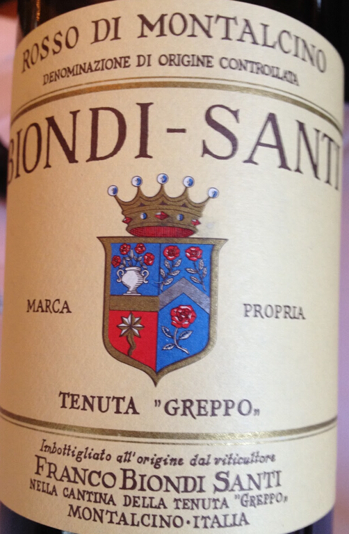 碧安帝山迪蒙塔希诺干红Biondi  Santi Rosso di Montalcino