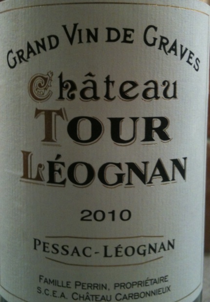 卡尔邦女酒庄副牌干白Chateau Tour Leognan Blanc