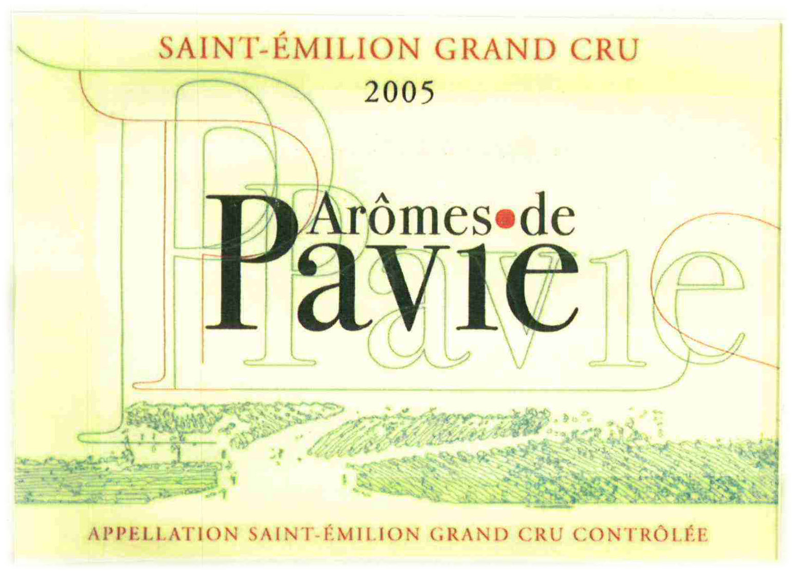 柏菲酒庄副牌干红Aromes de Pavie