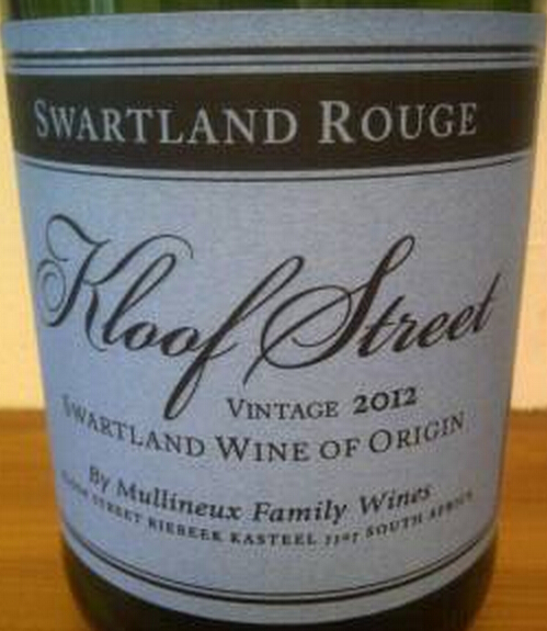 马利诺峡谷街斯瓦特兰干红Mullineux Kloof Street Swartland Rouge