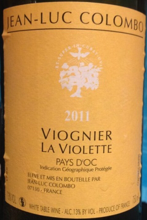 金哥伦布庄园紫罗兰香维欧尼干白Jean Luc Colombo Viognier La Violette