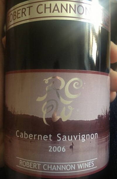 罗伯特夏农赤霞珠干红Robert Channon Cabernet Sauvignon