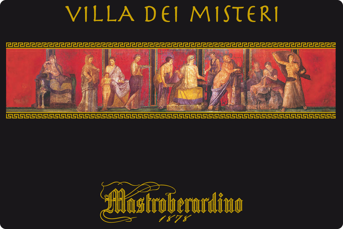 马斯特巴迪洛米斯特里干红Mastroberardino Villa dei Misteri Rosso Pompeiano 