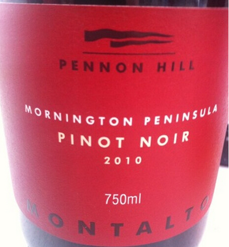 蒙塔托燕尾旗山黑皮诺干红Montalto Pennon Hill Pinot Noir