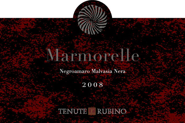 Tenute Rubino Salento Marmorelle Red