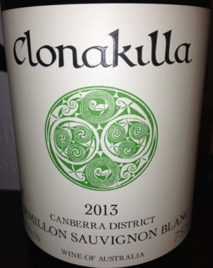 克隆那奇拉长相思赛美蓉干白Clonakilla Sauvignon Blanc - Semillon