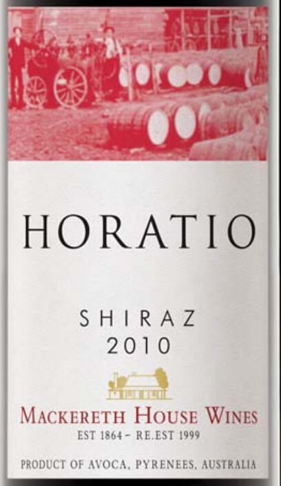 澳沃卡山贺拉斯系列西拉干红Mount Avoca Vineyard Horatio Shiraz