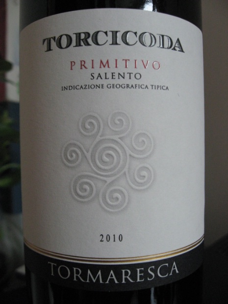 瑞斯卡普里米蒂沃萨伦托干红Tormaresca Torcicoda Primitivo del Salento 