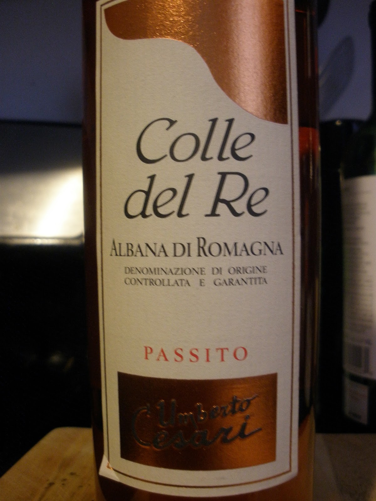 Umberto Cesari Colle del Re Albana di Romagna Colle del Re Passito