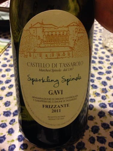 塔萨罗洛斯皮诺拉柯蒂斯起泡Castello di Tassarolo Sparkling Spinola Gavi