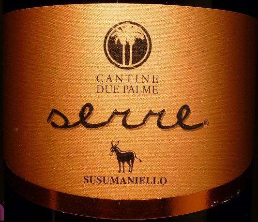 棕榈树塞尔素素梅尔乐干红Cantine Due Palme Serre Susumaniello