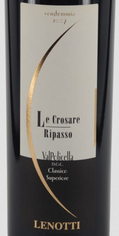 Cantine Lenotti Le Crosare RIPASSO Valpolicella CLASSICO SUPERIORE