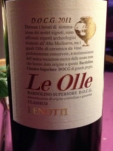 Lenotti Le Olle Bardolino Classico Superiore