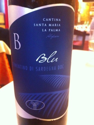 圣玛丽娅蓝色维蒙蒂诺干白Cantina Santa Maria La Palma Blu Vermentino di Sardegna