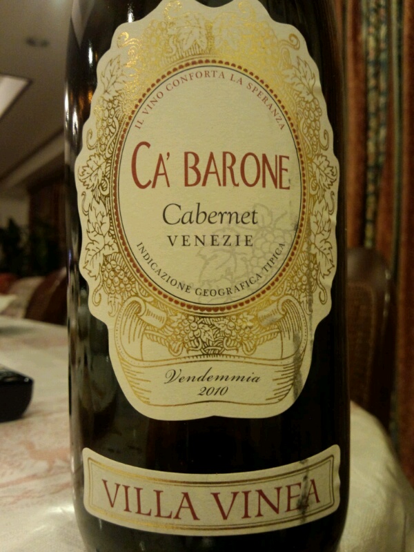 威尼亚卡巴罗尼赤霞珠干红Vinea Cabarone Cabernet Sauvignon