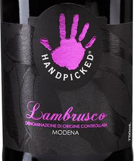 首彩兰博鲁斯红葡萄起泡Handpicked  Lambrusco