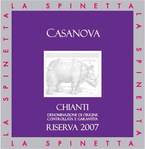 诗培纳基安蒂珍藏干红葡萄酒La Spinetta Casanova Chianti Riserva 