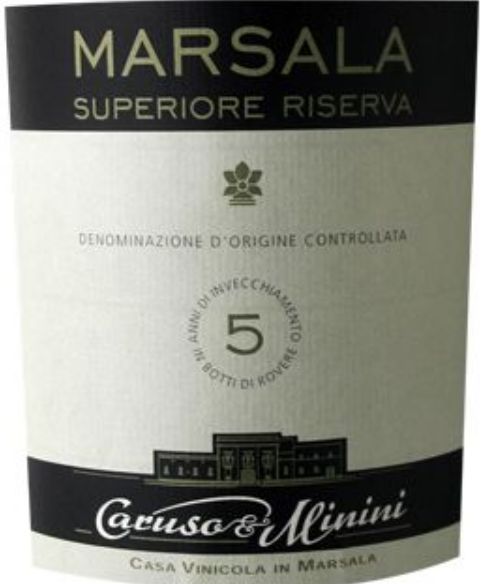 卡鲁索-米尼尼马萨拉五周年珍藏白Caruso & Minini 5 Anni Marsala Superiore Riserva