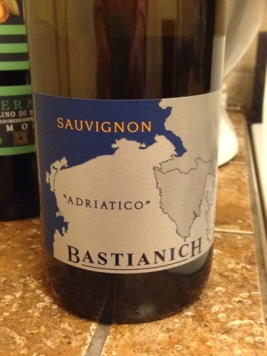 巴斯蒂安尼奇亚德里亚长相思干白Bastianich Adriatico Sauvignon 