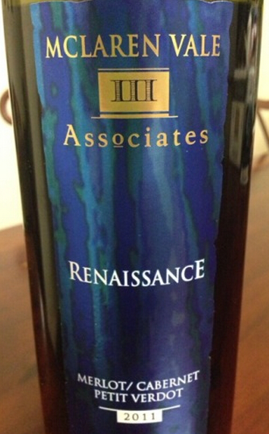 三联文艺复兴梅洛-赤霞珠-味而多混酿干红III Associates Renaissance Merlot-Cabernet-Petit Verdot