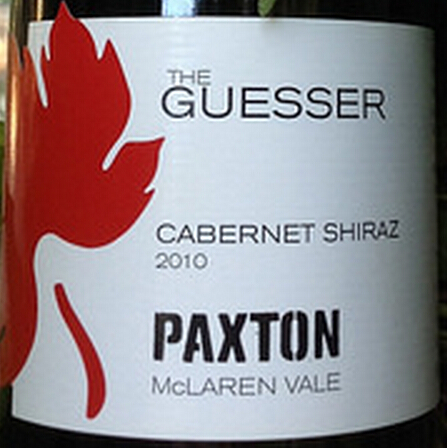 帕克斯顿臆想者赤霞珠西拉干红Paxton The Guesser Cabernet - Shiraz