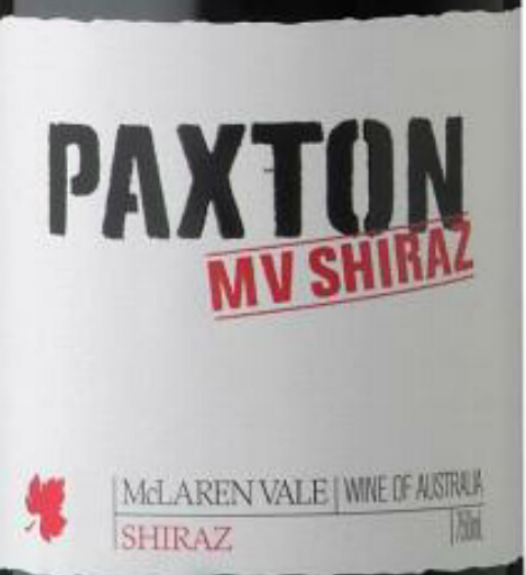 帕克斯顿MV西拉干红Paxton MV Shiraz