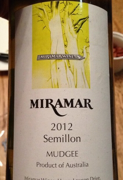 米拉玛酒庄赛美蓉干白Miramar Semillon