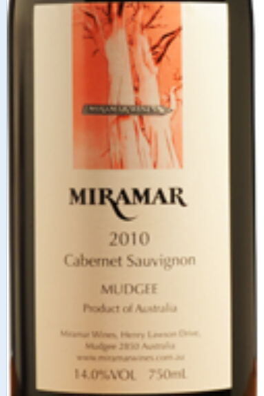 米拉罗酒庄赤霞珠干红Miramar Wines Cabernet Sauvignon