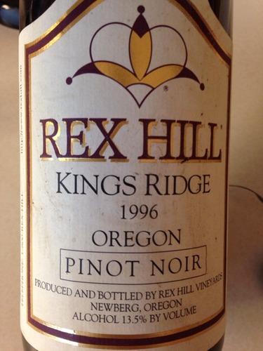 雷克斯山国王岭黑皮诺干红Rex Hill Kings Ridge Vineyard Pinot Noir